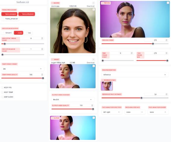 AI换脸工具FaceFusion：引爆创意，实时换脸乐趣无限！